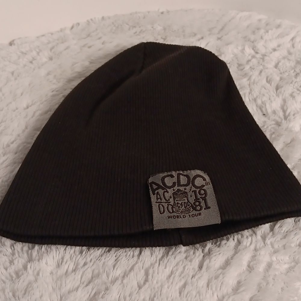 Vtg. AC DC 1981 World Tour Concert Beanie
